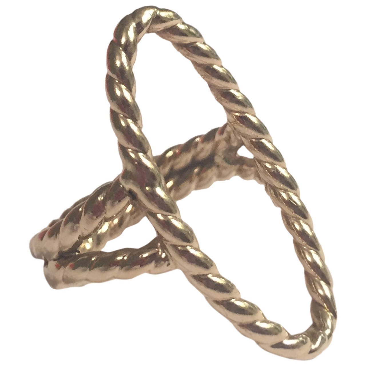 18kt Gold Family Crest or Signet Ring