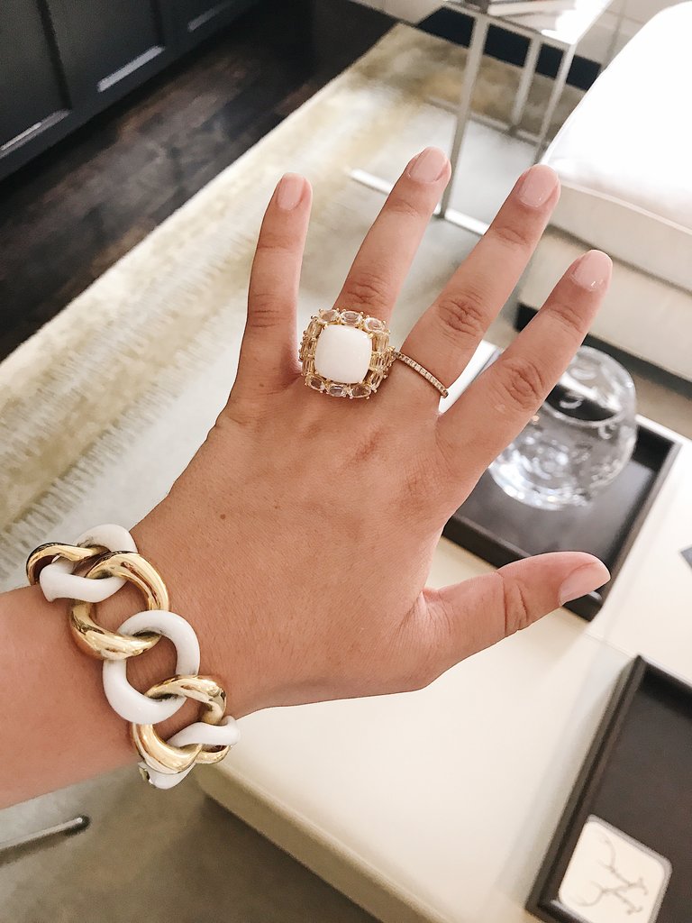 Large GUM DROP™ Ring with Citrine and Amethyst and Diamonds