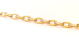 18kt Gold and Diamond Link Bracelet