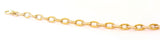 18kt Gold and Diamond Link Bracelet