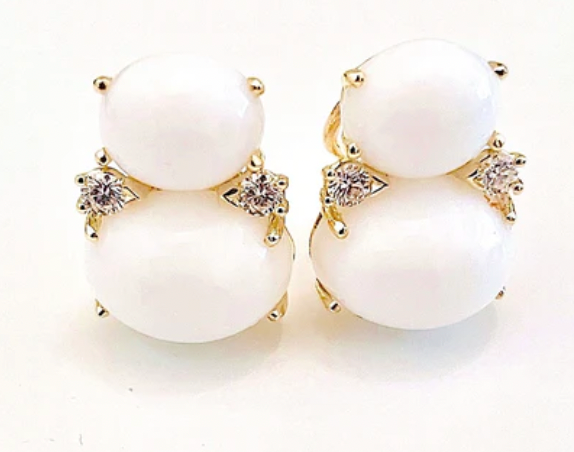 18kt Yellow Gold Sand Dollar Earrings with Peridot and Diamonds