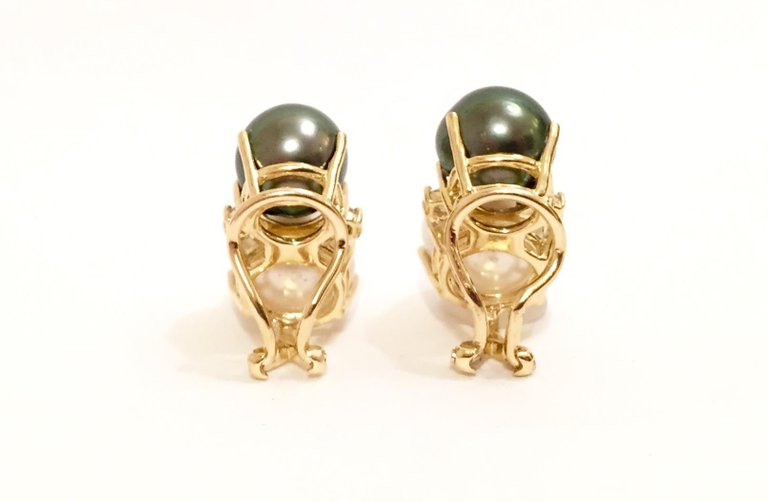 18Karat Medium GUM DROP™ Earrings with Pearls and Diamonds